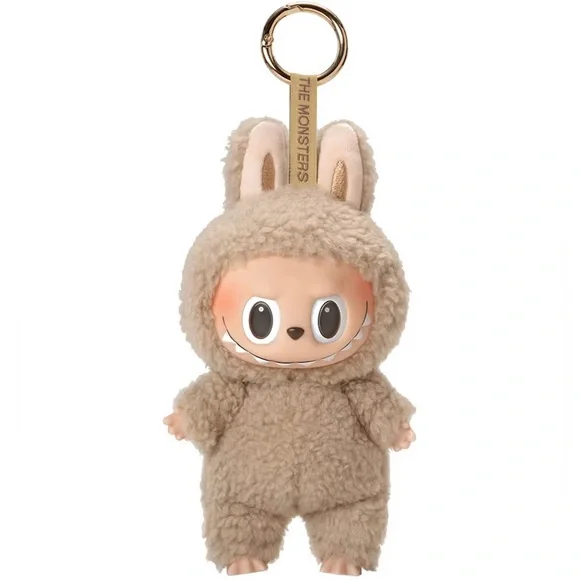 Pop Mart The Monsters Exciting Macaron Toffee Labubu Vinyl Pendant Keychain - Picture 3 of 5